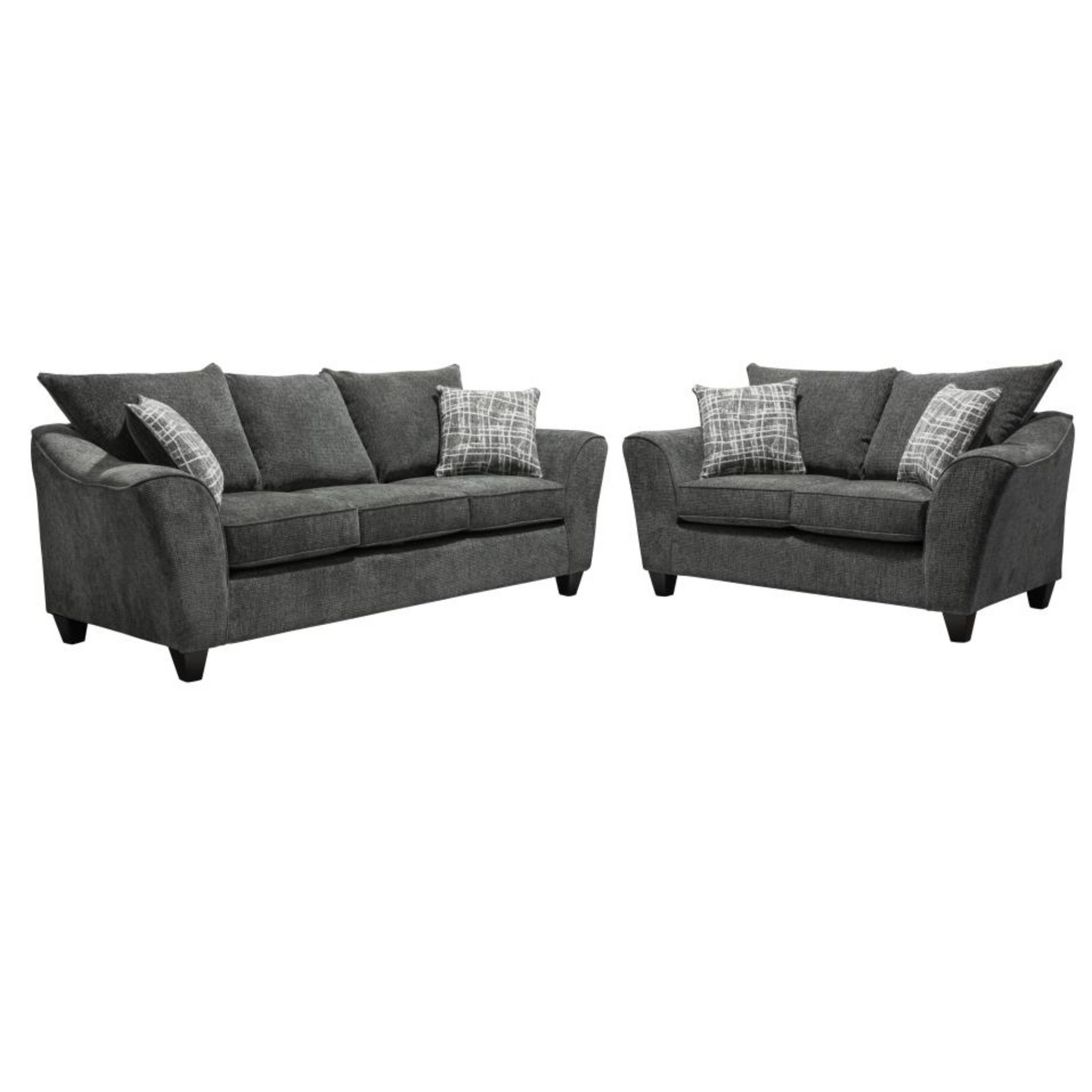 1075 Collection - Sofa & Loveseat in Captive Dusk