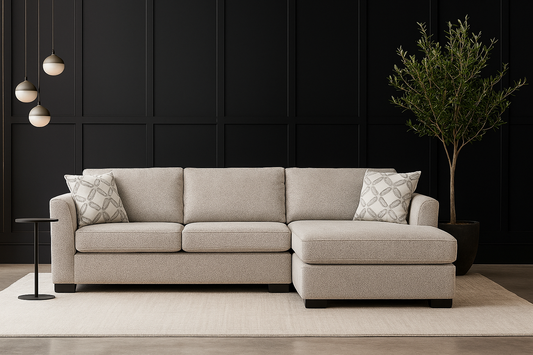 Collection 6021 2-pc Fabric Sectional