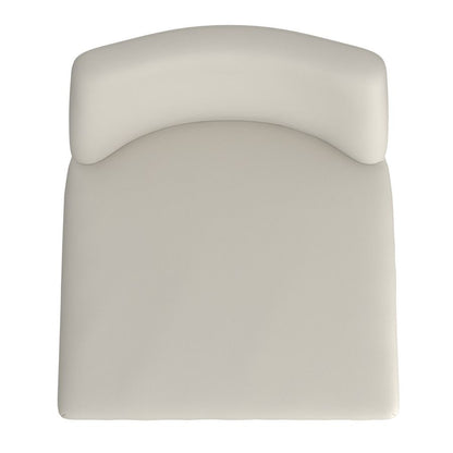 Jace 26" Counter Stool, set of 2, in Beige Fabric and Natural