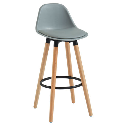 Diablo 26" Counter Stool, set of 2, in Grey and Natural