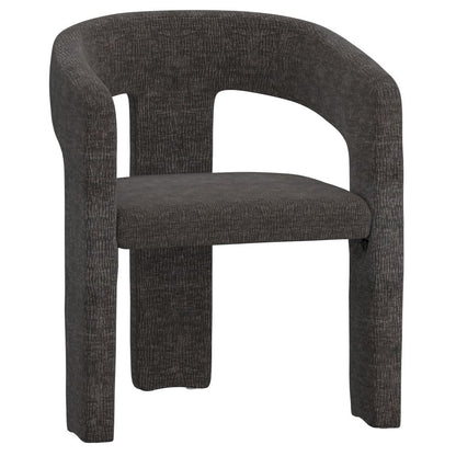 Sangra/Amara 7pc Dining Set - Natural Table with Charcoal Chair