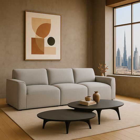 Scoop Sofa  In Grey