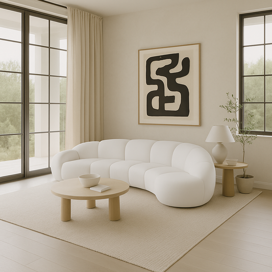 Cirro Sofa In Polar White