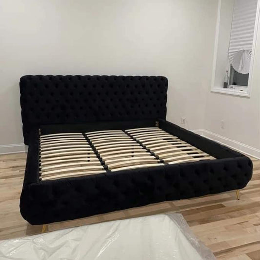 Delano Velvet Upholstered Bed