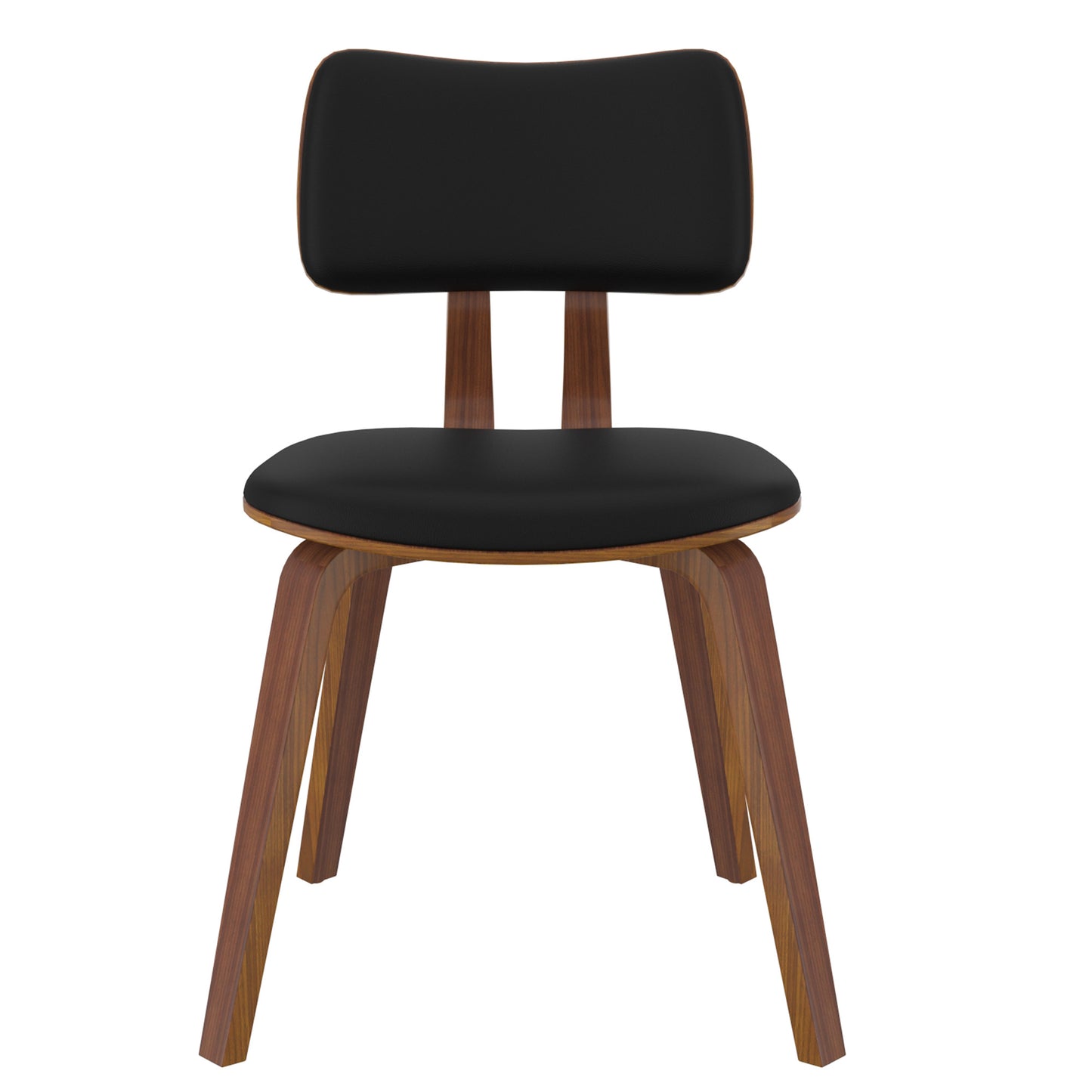 Suzette/Zuni 5pc Dining Set in Black with Black Chair