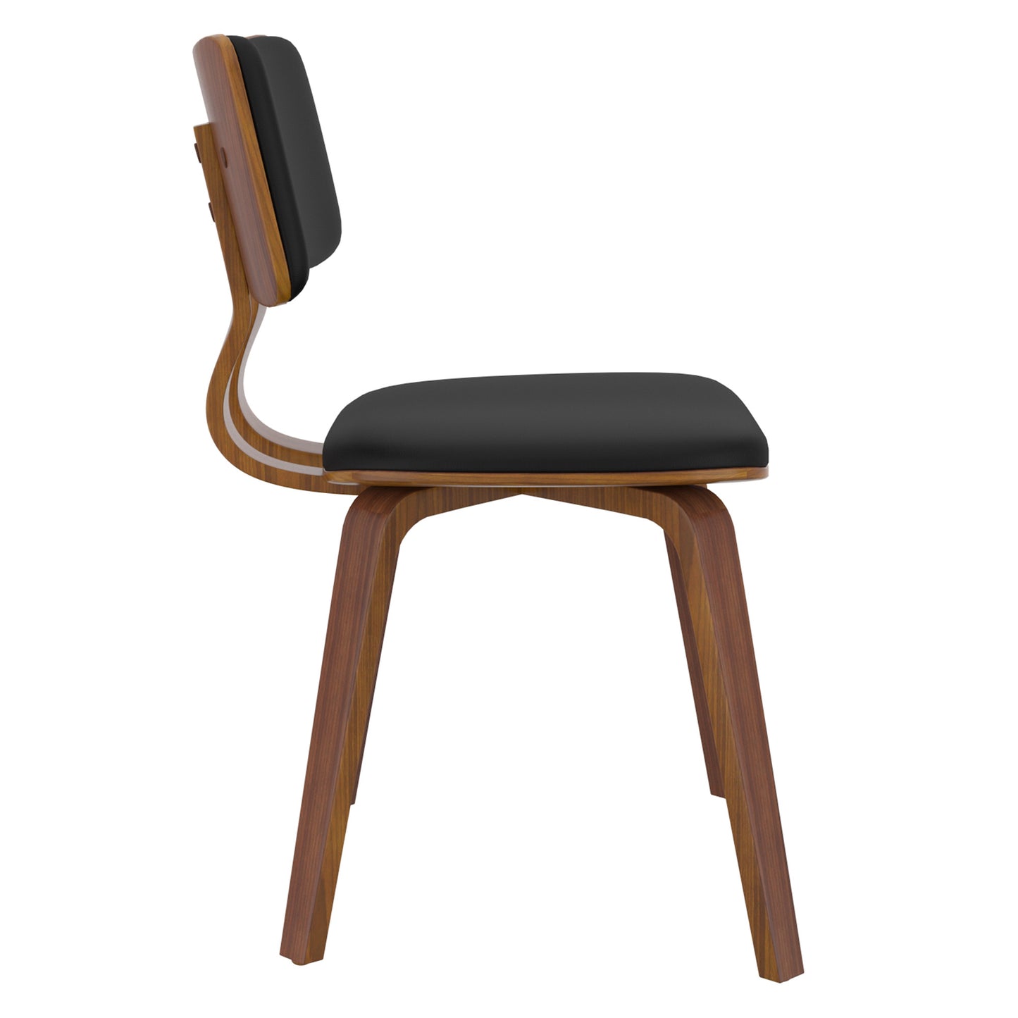 Suzette/Zuni 5pc Dining Set in Black with Black Chair