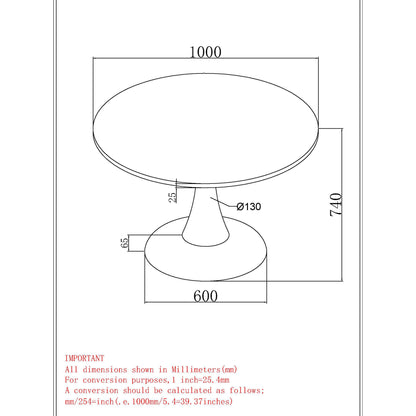 Zilo/Kash 5pc Dining Set in Faux Marble and Black with Beige Chair