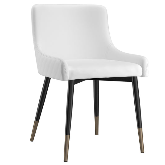Xander Dining Chair, set of 2, in Light Grey and Black