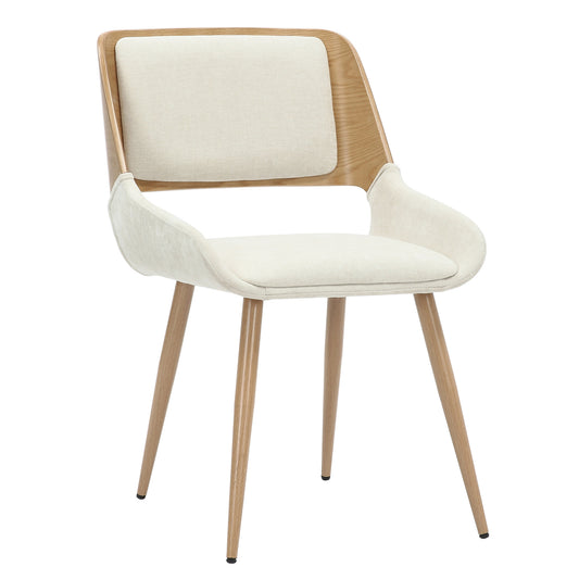 Hudson Dining Chair in Beige Fabric
