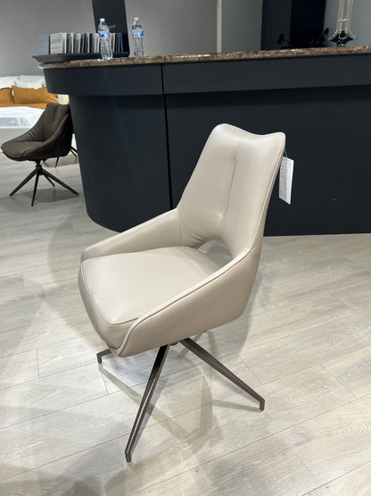 Sofia Dining Chair In Buff Beige