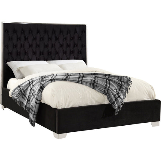 Lexi Velvet Upholstered Bed