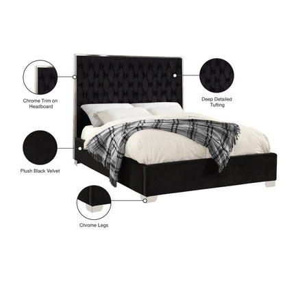 Lexi Velvet Upholstered Bed