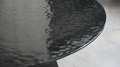 Orca Dining Table Round Black 63”