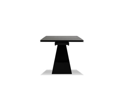 The W Double Extension Dining Table In Slate