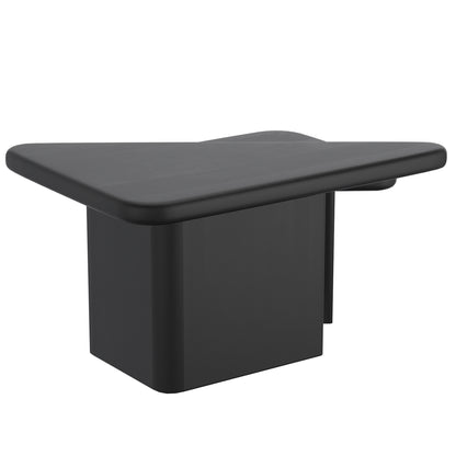 Draco 2pc Coffee Table Set In Black