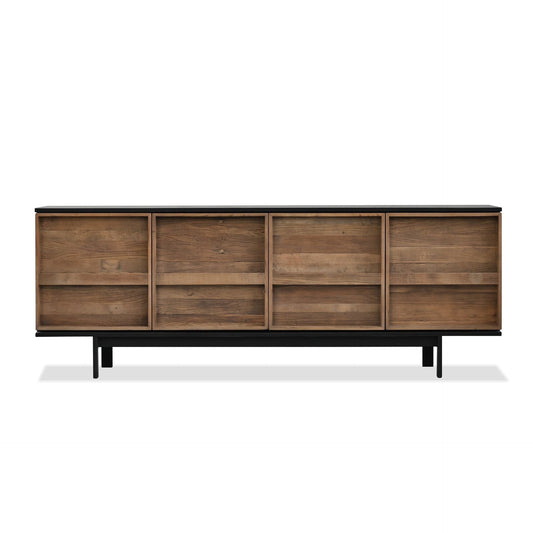 Passage Sideboard In Matte Black Brushed