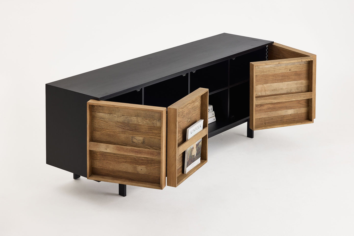 Passage Sideboard In Matte Black Brushed