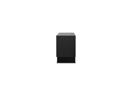 Block Sideboard In Black Soot /Brushed Doors