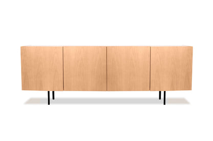 Calvin Buffet In White Oak Veneer