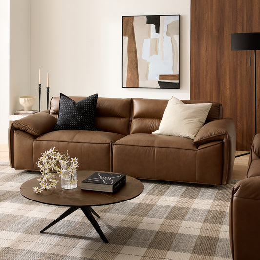Osta Sofa In Cacao Brown