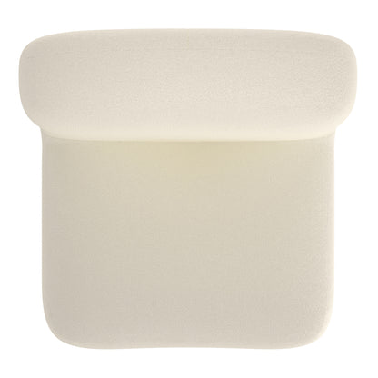 Zilano Accent Chair In Ivory Boucle