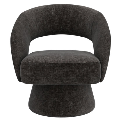 Santo Accent Chair In Charcoal