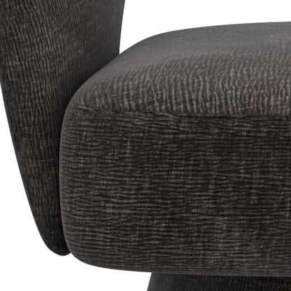 Santo Accent Chair In Charcoal