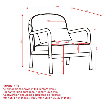 Fani Accent Chair, Fabric In White And Walnut