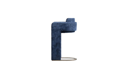 Lark Bar Stool In Navy