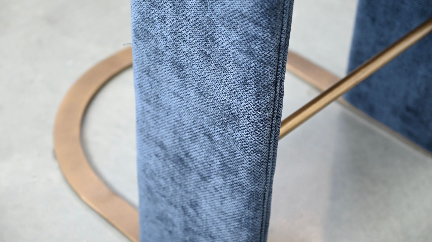 Lark Bar Stool In Navy