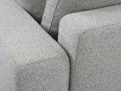 Onza Sectional 5-piece In Oat Tweed Modular Sectional