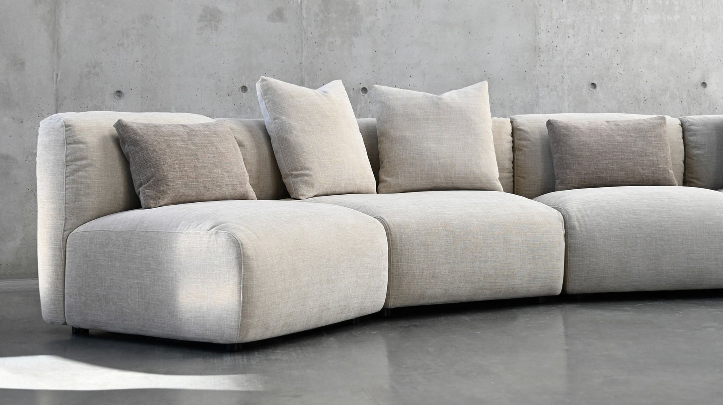 Maarten Raf Sectional In Desert Taupe