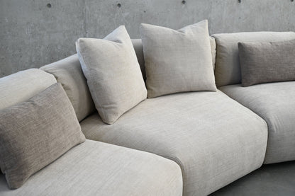 Maarten Raf Sectional In Desert Taupe