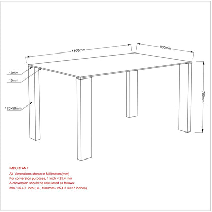 Frankfurt/Maxim 5pc Dining Set in Chrome with Black Chair