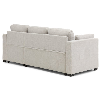 Elias Sofa Bed with Chaise Longue and Integrated Storage