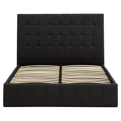 Upholstered Lift Up Storage Bed