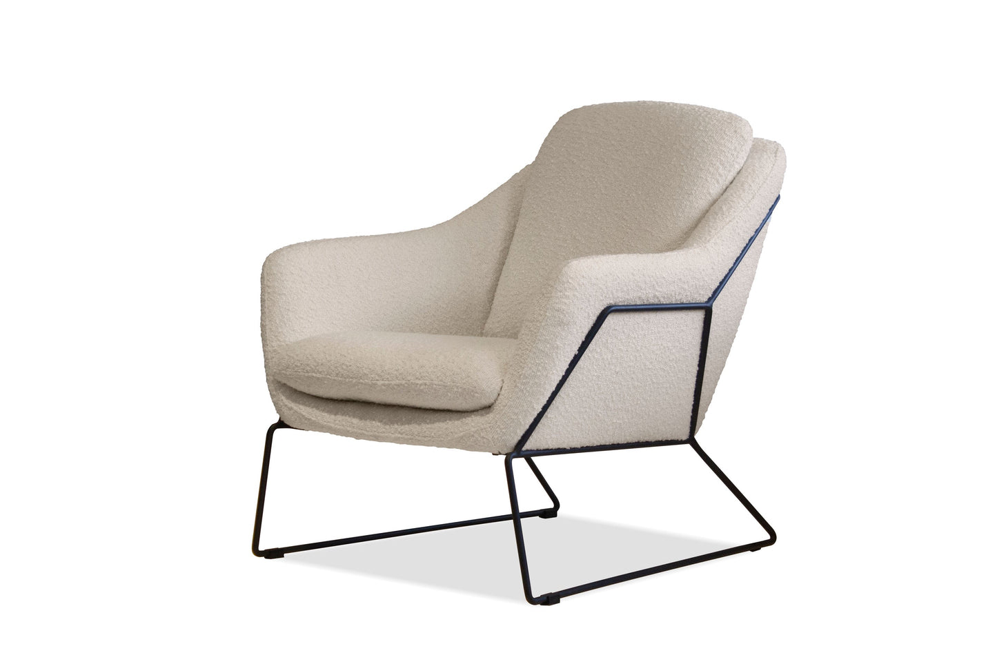 Jasper Occasional Chair In Cream Boucle