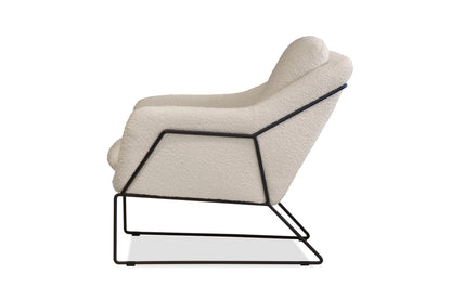 Jasper Occasional Chair In Cream Boucle
