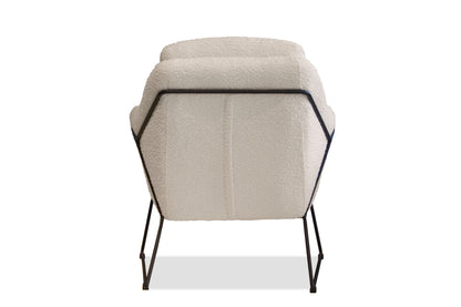 Jasper Occasional Chair In Cream Boucle