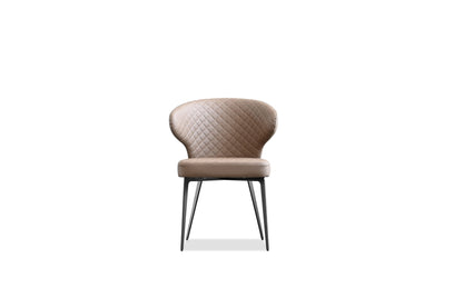 Hug Dining Chair Russet Brown