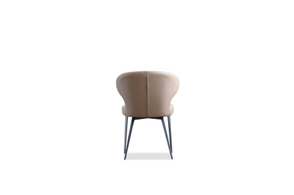 Hug Dining Chair Russet Brown