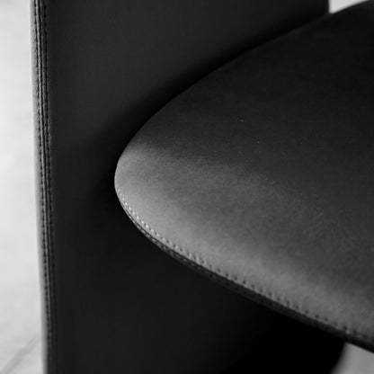 Vera Dining Chair In Crow Black