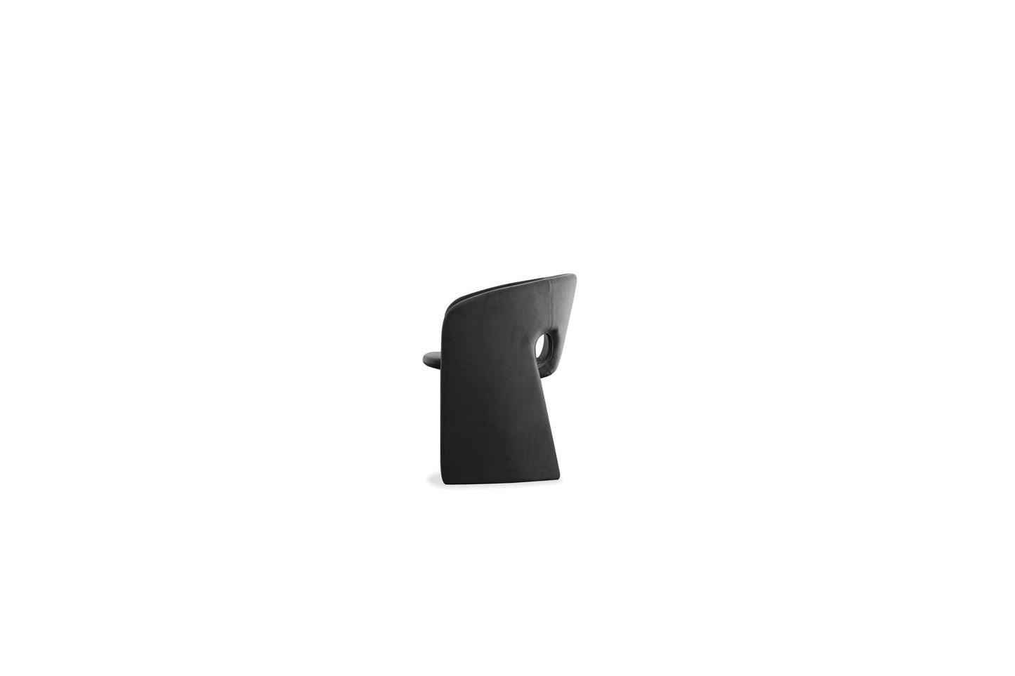 Vera Dining Chair In Crow Black