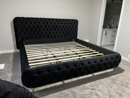 Delano Velvet Upholstered Bed