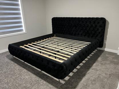 Delano Velvet Upholstered Bed