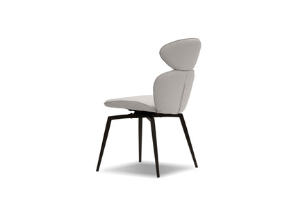 Antler Swivel Dining Chair In Light Taupe