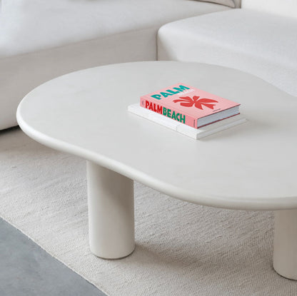 Puddle Coffee Table in Ivory