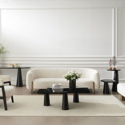 Acyl Coffee Table In Polished Marquina Black