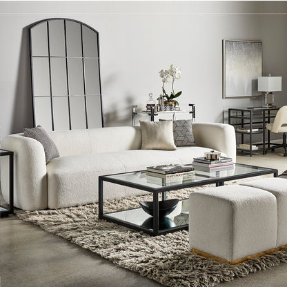 Caspian Black Coffee Table (Rectangular)