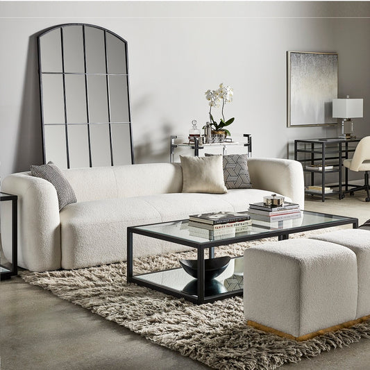 Caspian Black Coffee Table (Rectangular)
